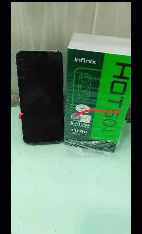 infinix hot 50 pro condition 10 by 10 11 month guarantee 1