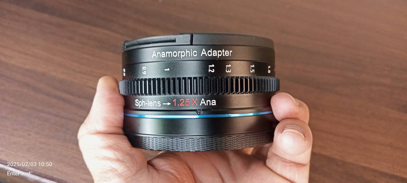 SIRUI 1.25x Anamorphic Adapter Lens AUTOFOCUS WORKS WITH ALL LENSES 3