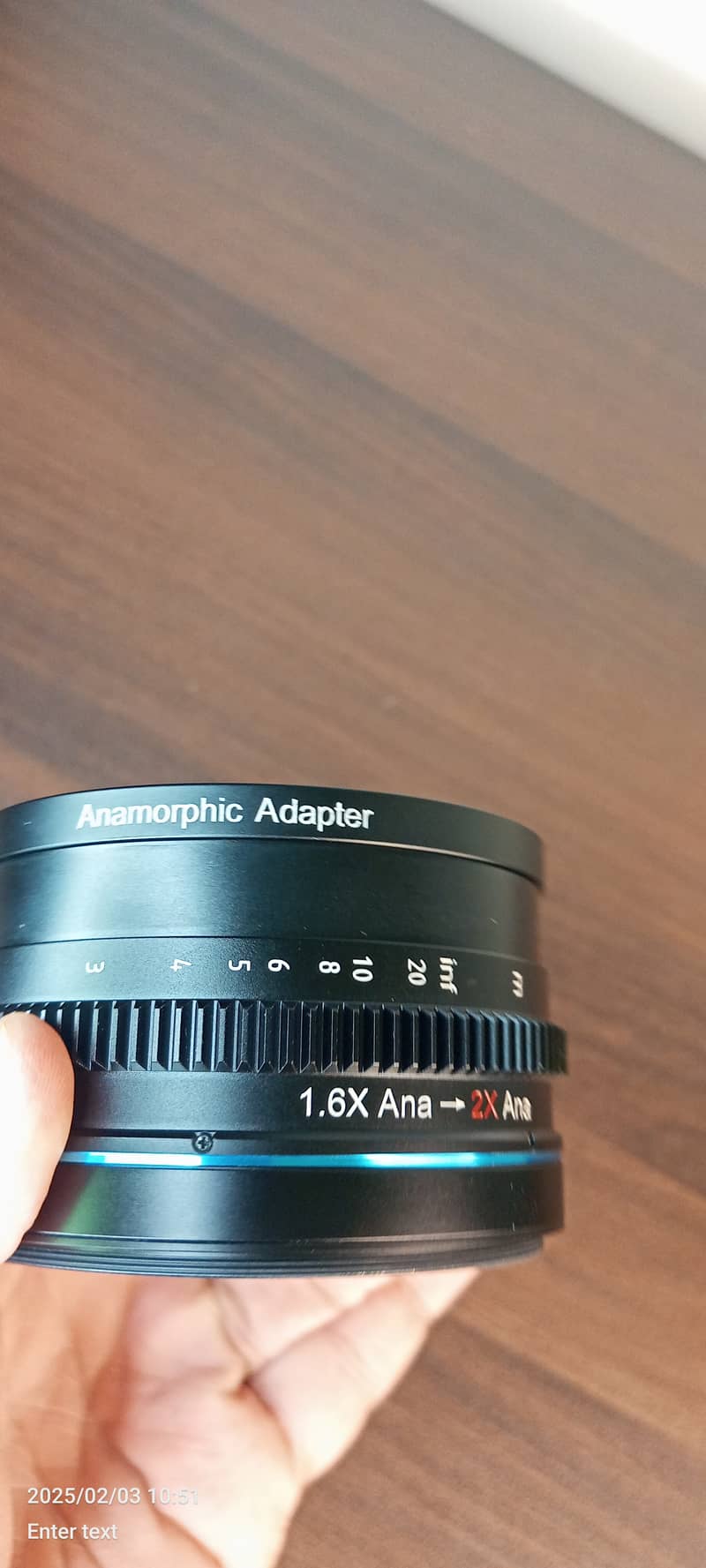 SIRUI 1.25x Anamorphic Adapter Lens AUTOFOCUS WORKS WITH ALL LENSES 12