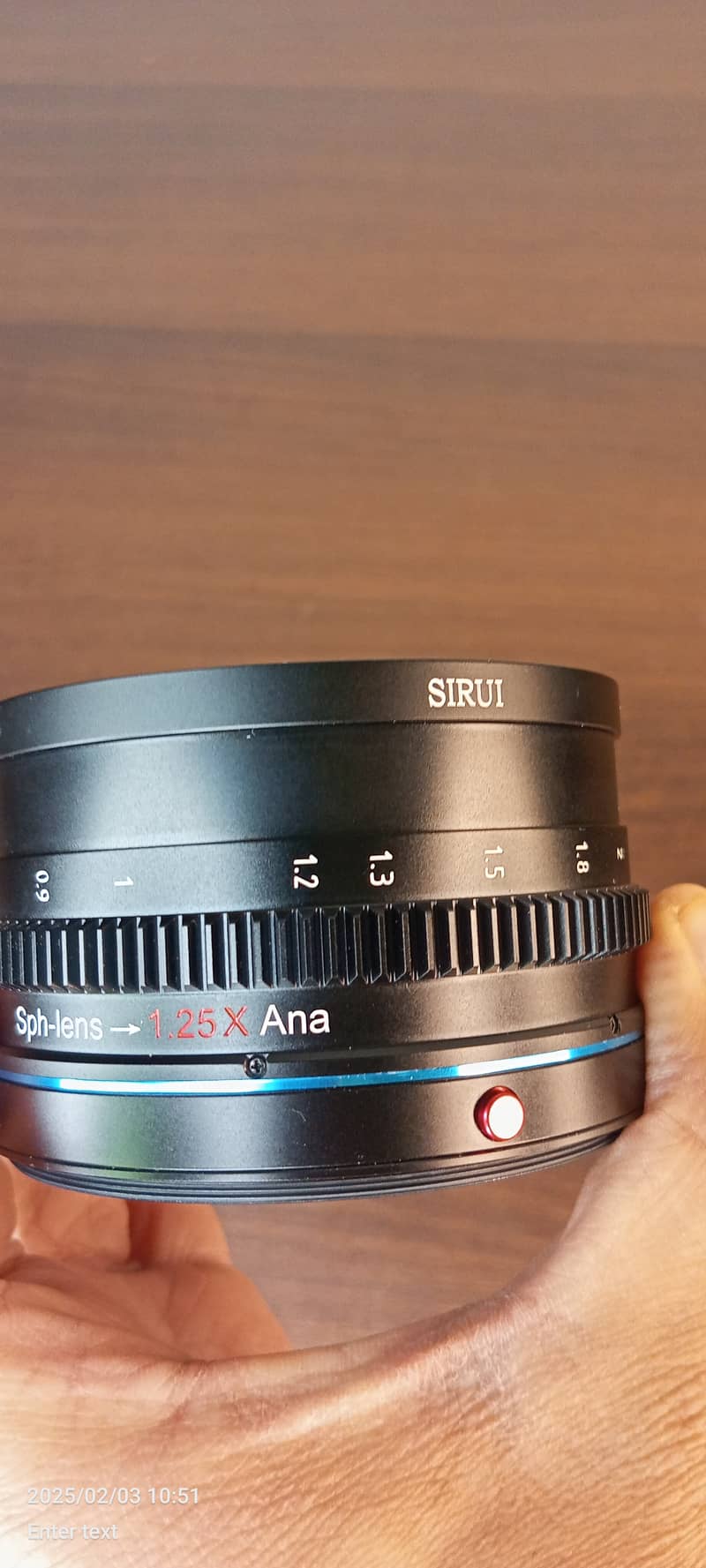 SIRUI 1.25x Anamorphic Adapter Lens AUTOFOCUS WORKS WITH ALL LENSES 13