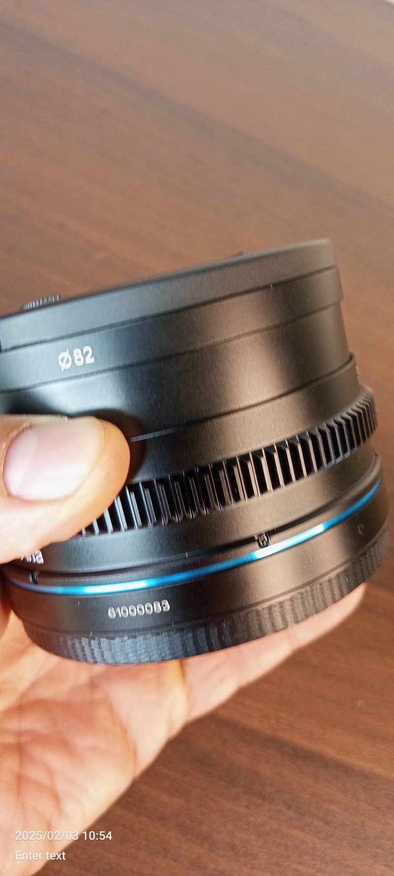 SIRUI 1.25x Anamorphic Adapter Lens AUTOFOCUS WORKS WITH ALL LENSES 18