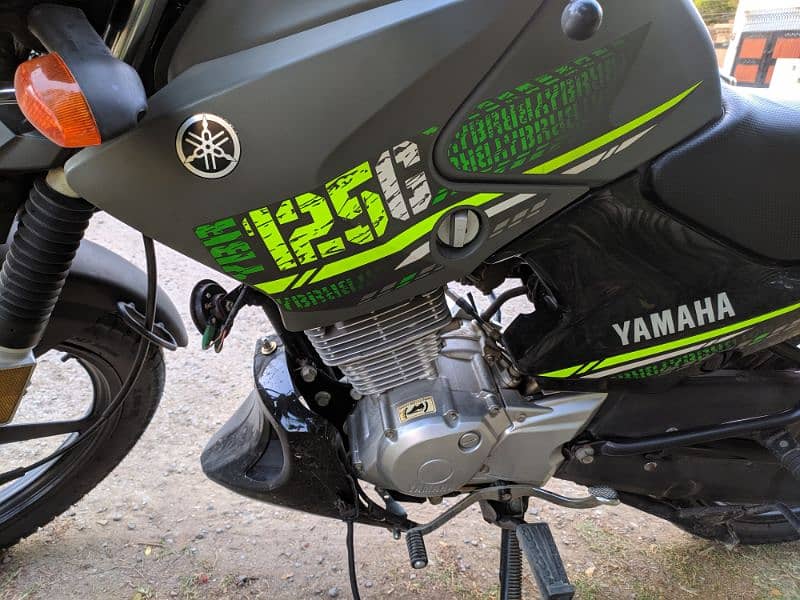 YBR 125G GREY COLOUR MODEL 2024 0