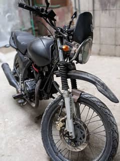 200 CC custom bike with mono Shock disk break and digital meter