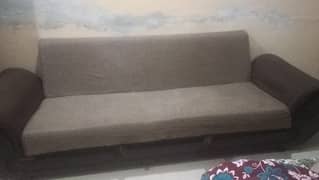 sofa cum bad ok hai foam wagara 10/8 condition hai