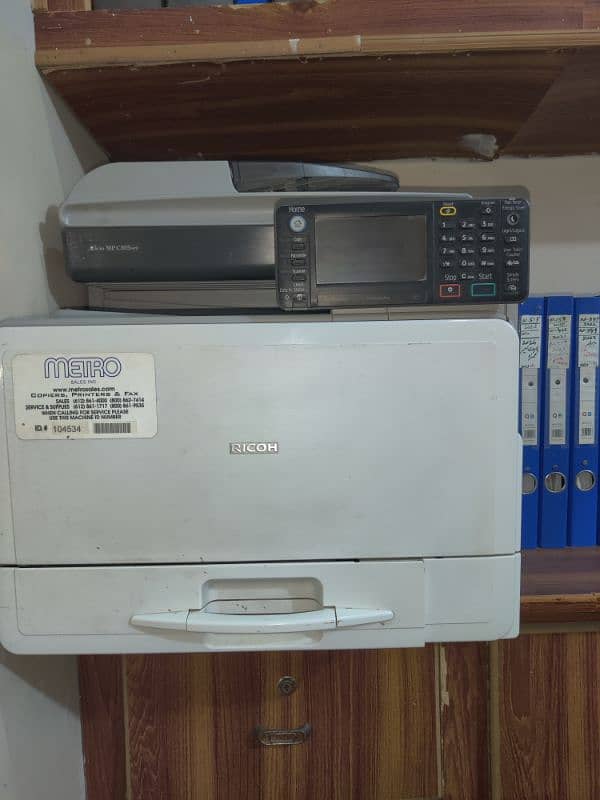 Ricoh MPC305spf printer scanner 3