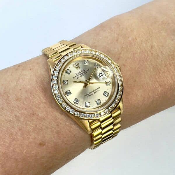 Rolex oyster perpetual datejust watch . 0