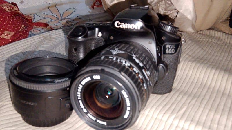 Canon 60D with Two Lens 1