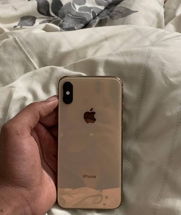 IPHONE XS [ PTA APPROVED ] TOTAL GENUINE , WATER PACK 0