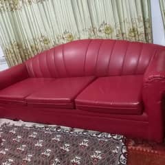 Red sofa set for sale