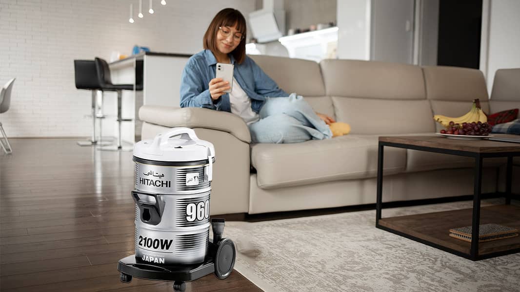 Hitachi 25 Liters Drum Vacuum Cleaner CV-950Y 6