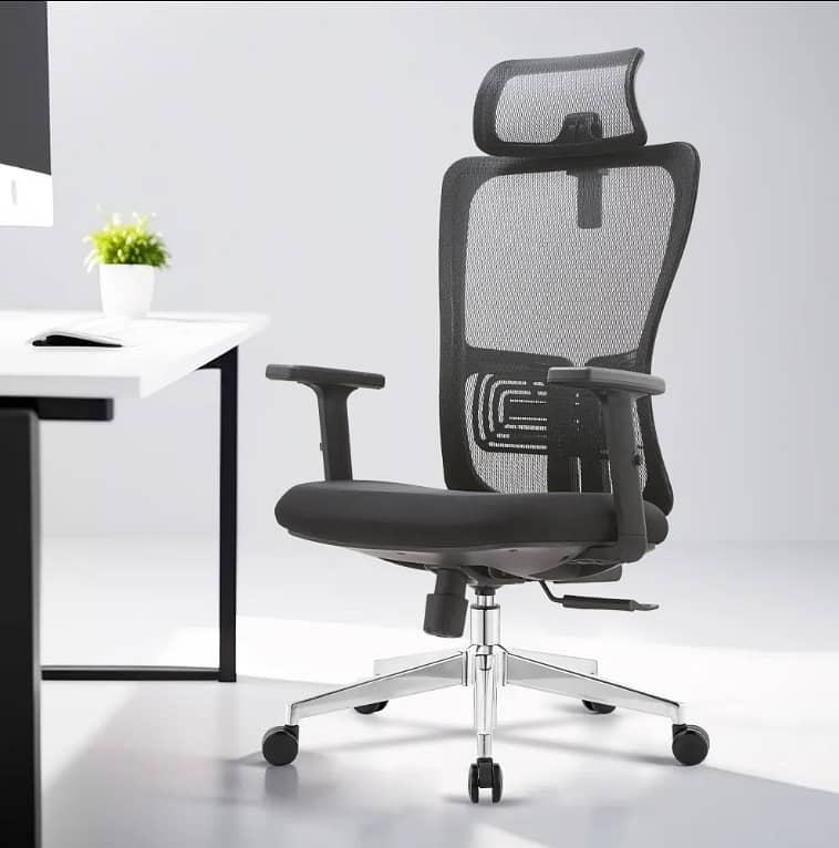 Executive Chair l Ergonomic Chair l chair for long Sitting 0