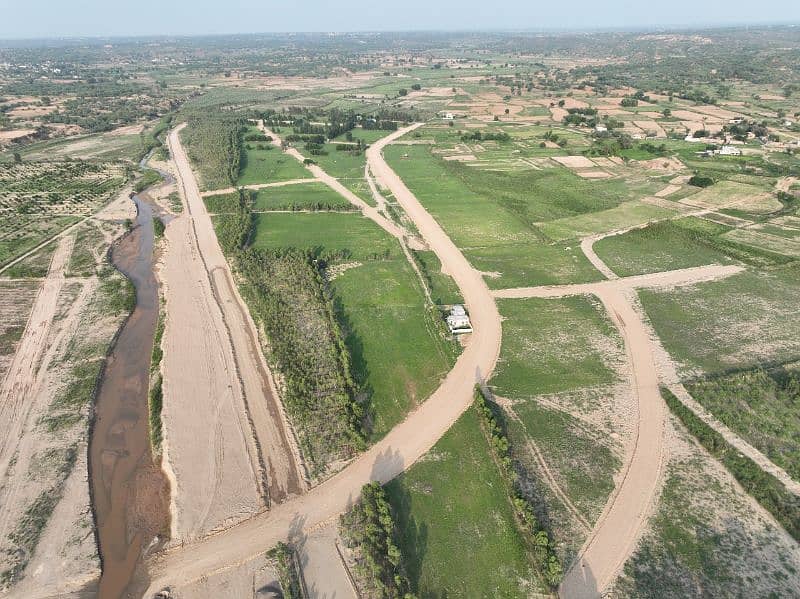 3500 kanal agricultural land Raqba in chakri 0