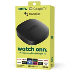 onn. Google TV 4K Streaming Android Box (New, 2023), 4K UHD Resolution