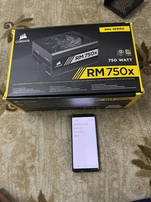 Corsair RM750x PSU For sale 6