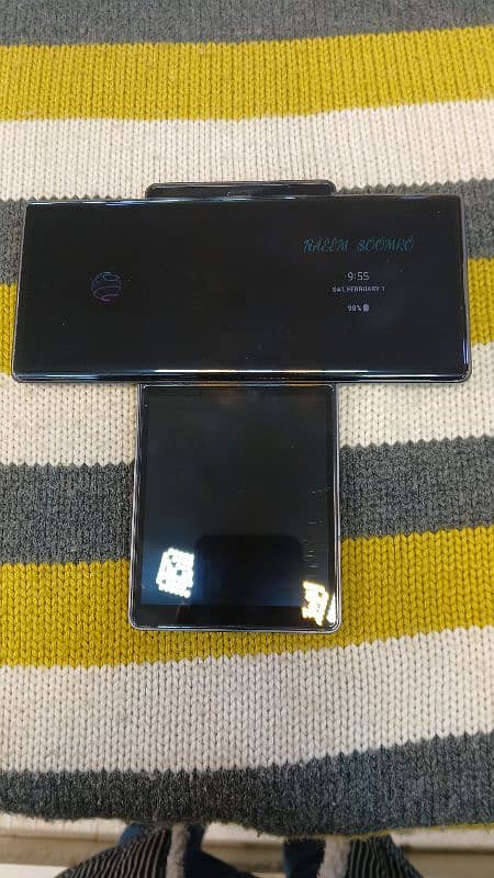 LG WING 5G 8/256 NETWORK UNLOCKED 2 MONTHS SIM WORKING 4