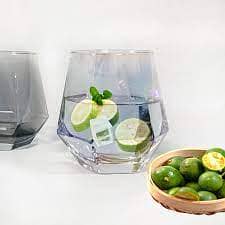 Premium Quality Delisoga 6 Pcs Water Glass Set, Heat Resistant Durabl 10