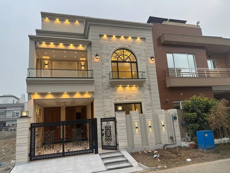 5 Marla Brand new Double Story House with Beautiful Front Elevation for Sale in Palm City Housing Scheme Main Ferozepur Road Lahore. 3