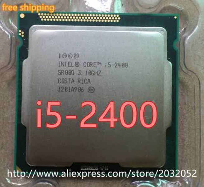 Intel Core i5-2400 2nd Gen Processor 0