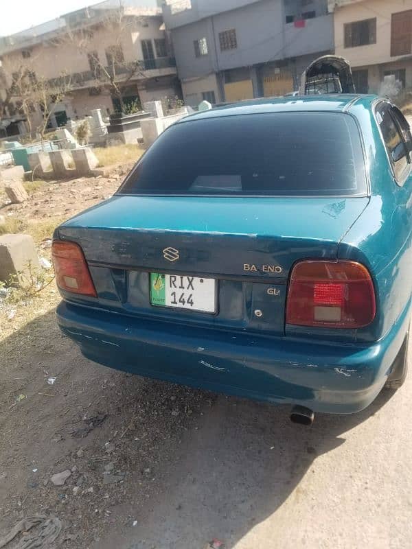 Suzuki Baleno 1999 for sale contact 0300 - 5217252 7