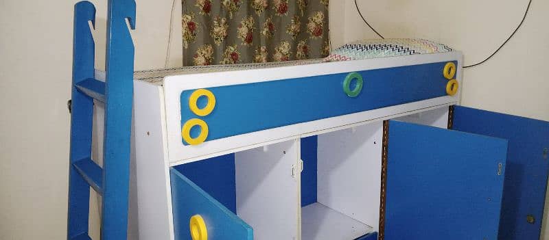 Bunk bed with Wardrobe/ Single bed/ furniture for kids 3