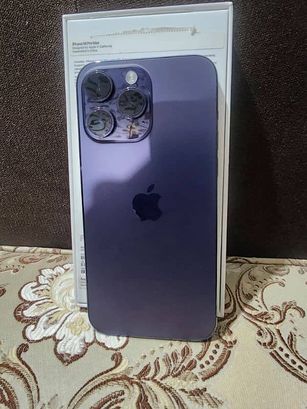 apple iPhone 14 pro max pta approved official 10 by 10 totally 0