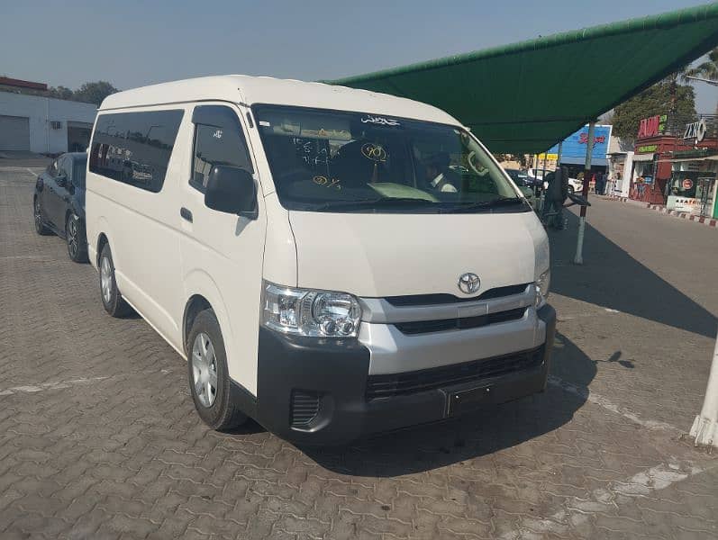 Toyota Hiace Grand Cabin highRoof Available for booking tour rent 1