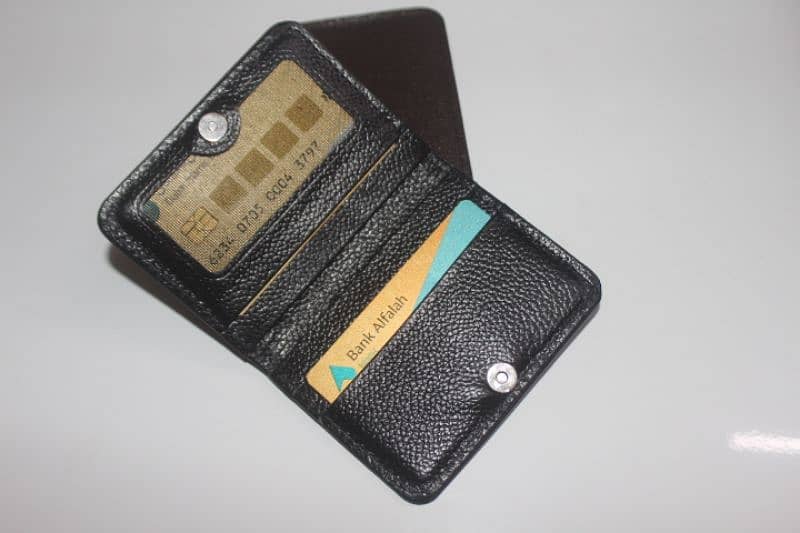 GENUINE LEATHER CARD HOLDER WALLET 0