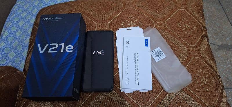 vivo v21e 8+8/128  Anda pice 5