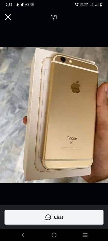 iPhone 6s 128 GB memory PTA approved 03192144599 0