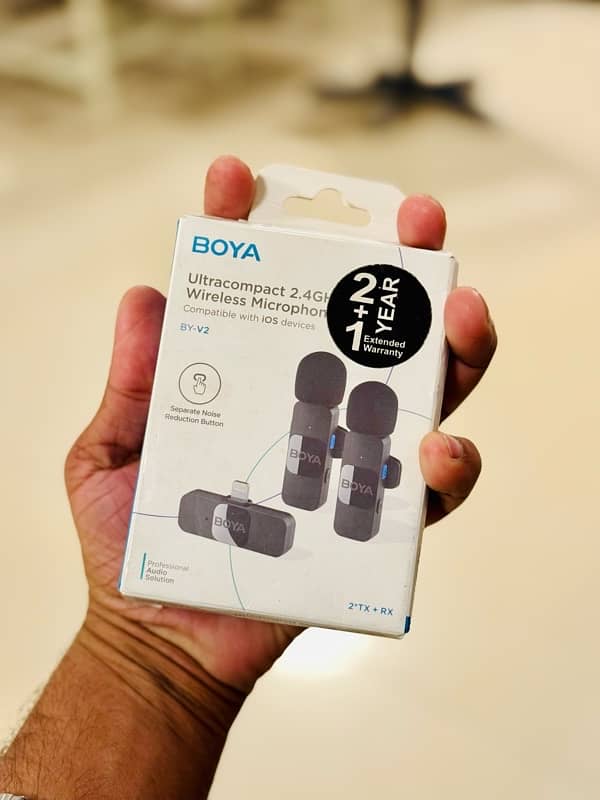 Boya Wireless Mic BY-V2 0