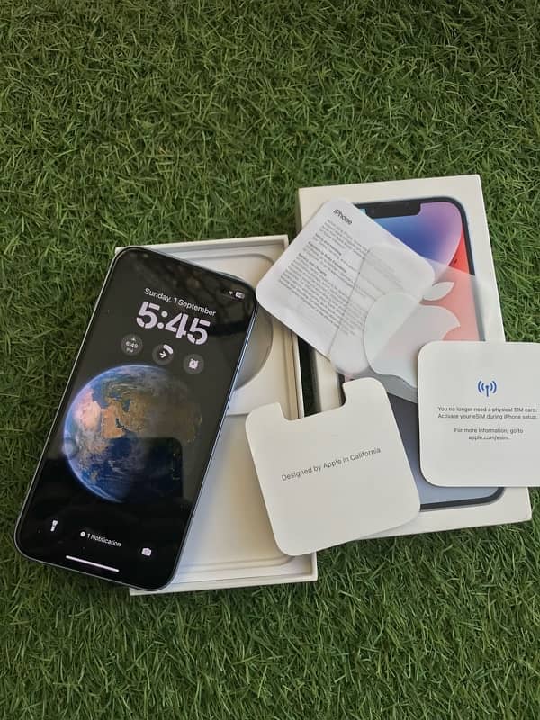 iPhone 14 128GB non pta/jv (with box and cable) 6