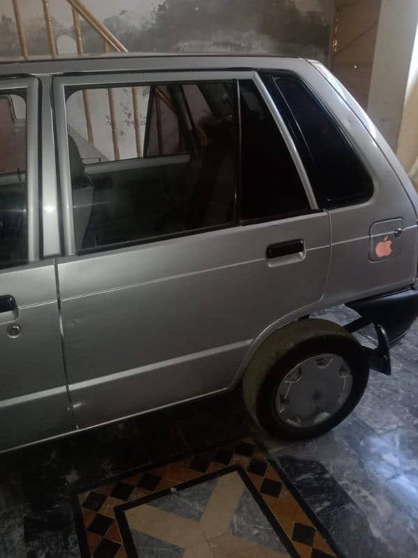 Suzuki Mehran VX 2012 silver total genuine 0