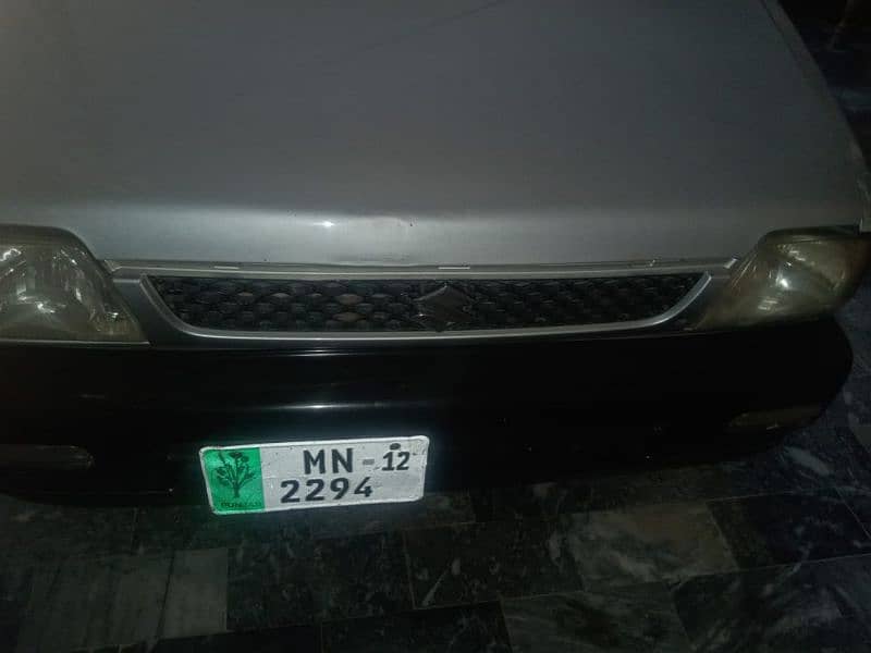 Suzuki Mehran VX 2012 silver total genuine 13