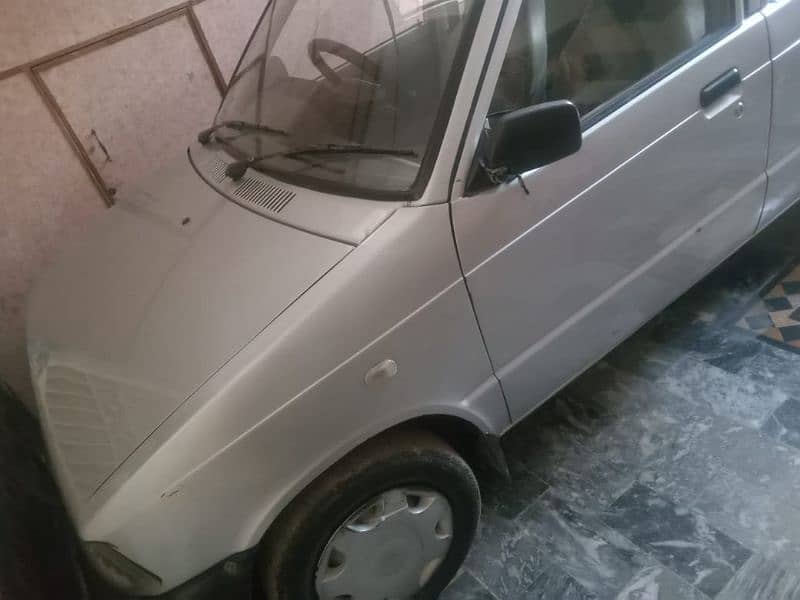 Suzuki Mehran VX 2012 silver total genuine 16