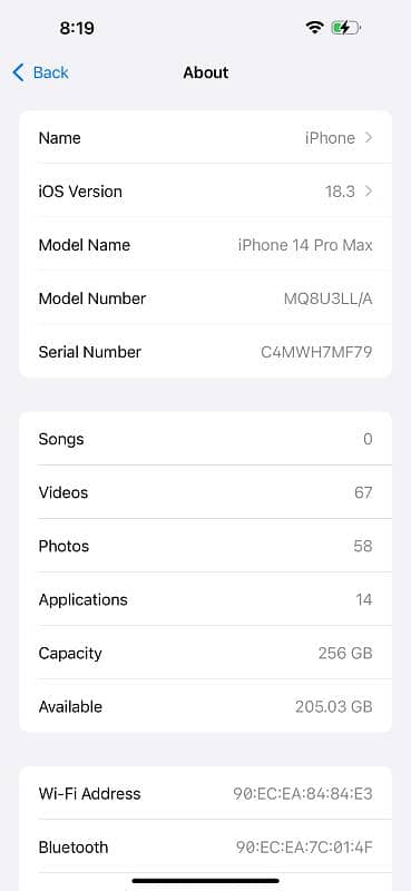 IPHONE 14 PRO MAX JV/LLA MODEL 9