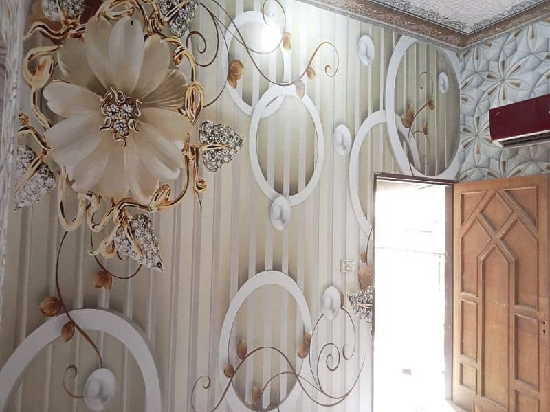 3D wallpaper/ 3D Flex wallpaper/Waterproof Sheet 3