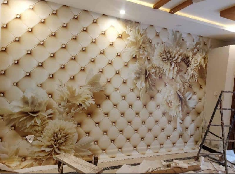 3D wallpaper/ 3D Flex wallpaper/Waterproof Sheet 9