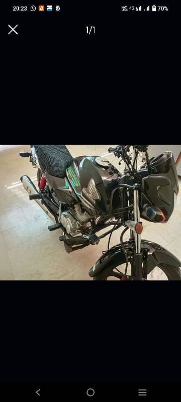 Honda cb  125 for sale 0