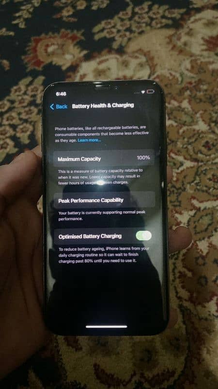 iphone x pta approved 256 gb storage 0