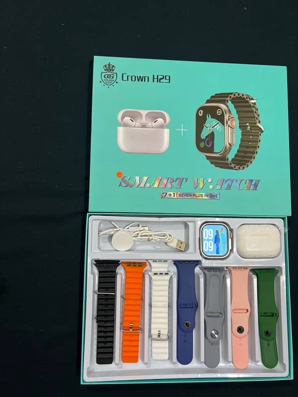 Smart waches ultra  7 straps / 10 straps / 12 straps / Airpods 7