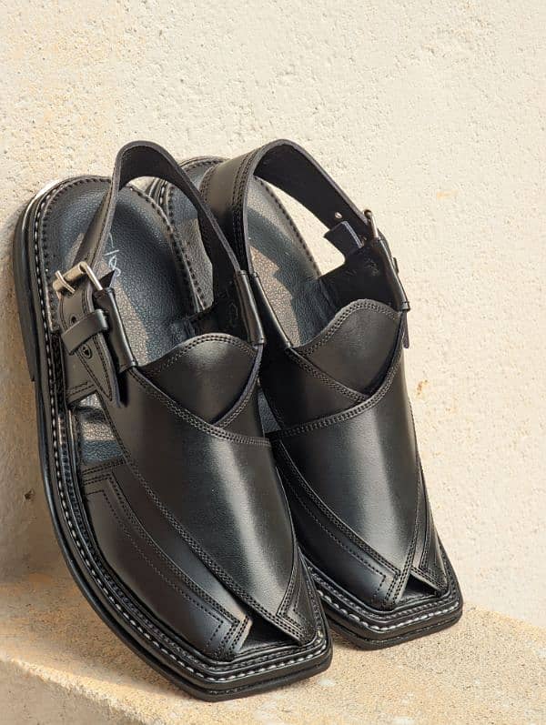 Handmade Peshawari/Charsadda Chappal - Delivery Option Available 2