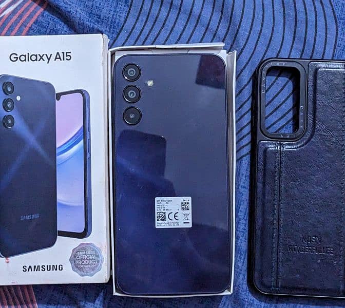 Samsung a15(128gb in warranty) 0