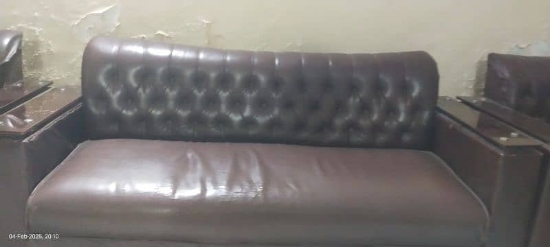 Brown sofa 2