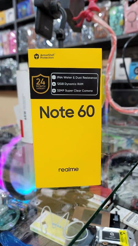 Realme Note 60 4 128 Non active phone just box open 0