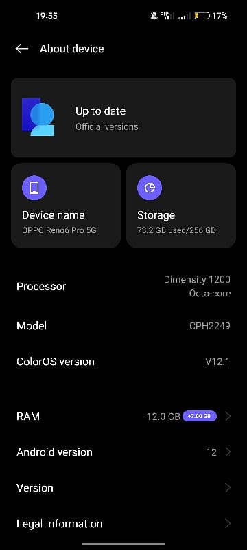 oppo Reno 6 pro 5g 3