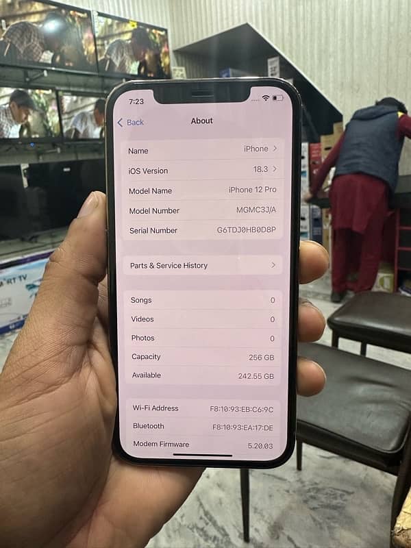 iPhone 12pro 256GB PTA approved 5