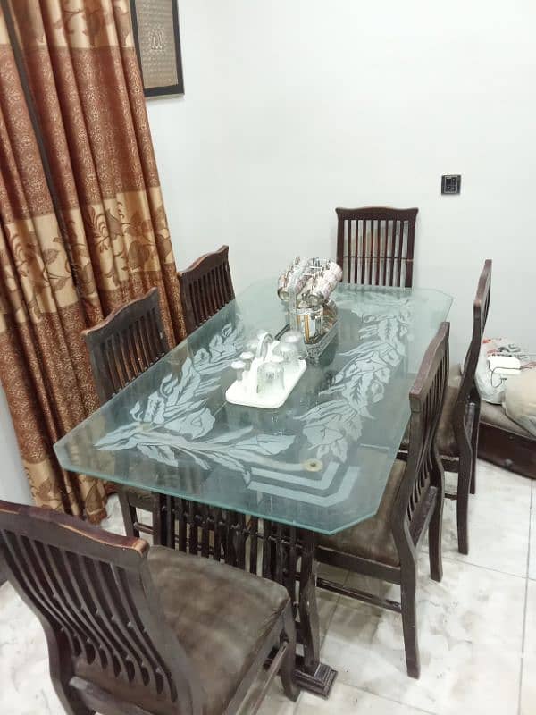 6 Seater Dining Table 7