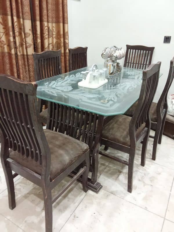 6 Seater Dining Table 8