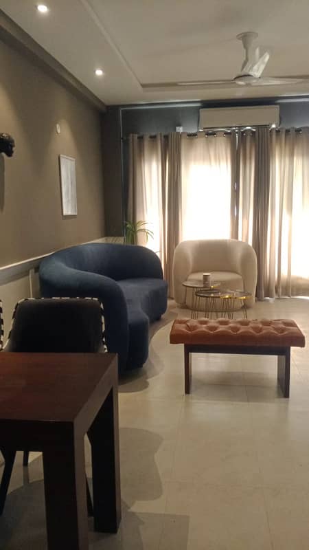 FURNISHED FLATS FOR RENT IN RIVER GARDED ISLAMABAD 1