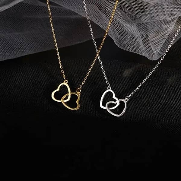 Stunning Double Pendant Necklace – Versatile Jewelry Piece 3